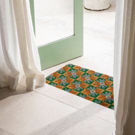 Bonnie And Neil Door Mat Chamomile Green