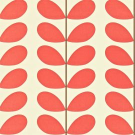 Orla Kiely Wallpaper Classic Stem Poppy