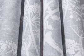 Cole And Son Fabric Cow Parsley Linen Soft Grey