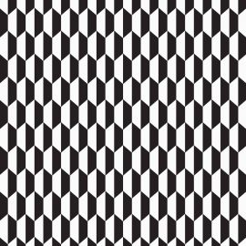 Cole And Son Fabric Tile Jacquard Black & White