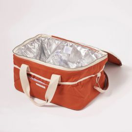 Sunnylife Canvas Cooler Bag Terracotta