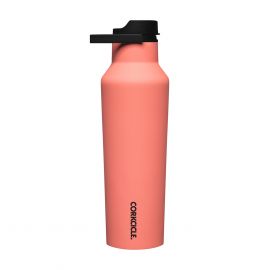 Corkcicle Sports Canteen 600ml Neon Lights Coral
