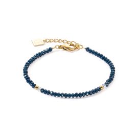COEUR de LION Bracelet Little Twinkle Gold Navy Blue