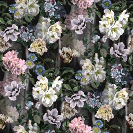 Designers Guild Wallpaper Delft Flower Grande Graphite