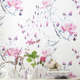 Designers Guild Wallpaper Madame Butterfly Peony