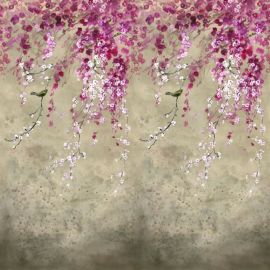 Designers Guild Wallpaper Shinsha Scene 1 Blossom