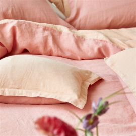 Designers Guild Biella Blossom & Peach Oxford Pillowcase