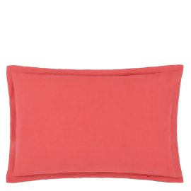 Designers Guild Biella Coral & Rosewood Oxford Pillowcase