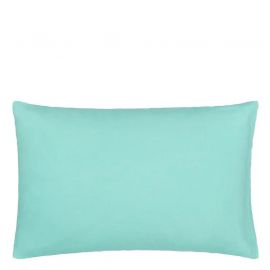 Designers Guild Biella Emerald & Aqua Standard Pillowcase