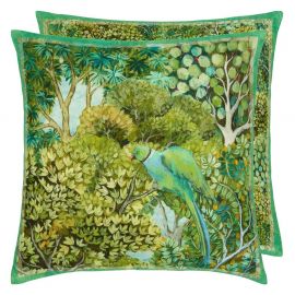 Designers Guild Cushion Haryana Emerald