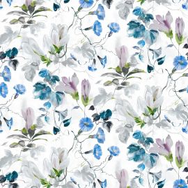 Designers Guild Fabric Japanese Magnolia Cobalt