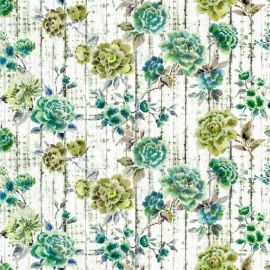 Designers Guild Fabric Kyoto Flower Jade