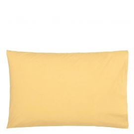 Designers Guild Loweswater Mimosa Organic Standard Pillowcase Pair