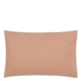 Designers Guild Loweswater Nutmeg Organic Standard Pillowcase Pair