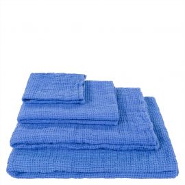 Designers Guild Towel Moselle Ultramarine