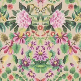 Designers Guild Wallpaper Ikebana Damask Fuchsia