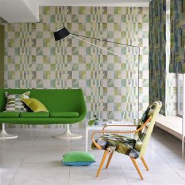 Designers Guild Wallpaper Parterre Emerald