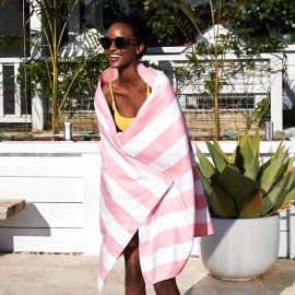 Dock & Bay Beach Towel Cabana XL Malibu Pink
