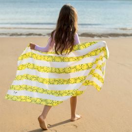 Dock & Bay Beach Towel Kids Smiley