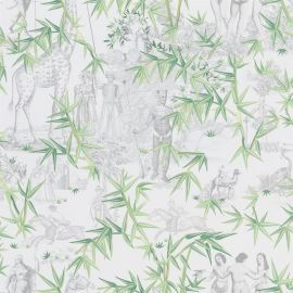 Christian Lacroix Wallpaper Exotisme Vert Buis 