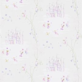 Sanderson Wallpaper Fairy Castle Vanilla 