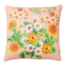 Bonnie And Neil Cushion Flower Bed Pink