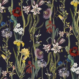 House of Hackney Wallpaper Flora Delanica Midnight