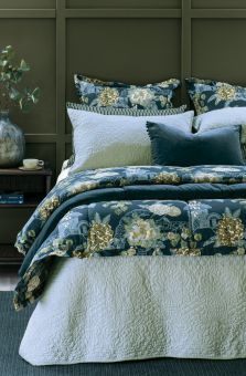 Bianca Lorenne Chabana Prussian Blue Comforter