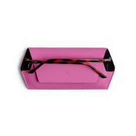 Fox & Leo Glasses Case Hot Pink