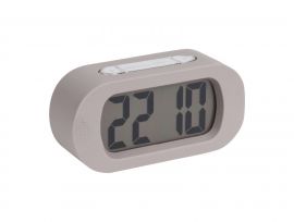 Karlsson Alarm Clock Gummy Grey
