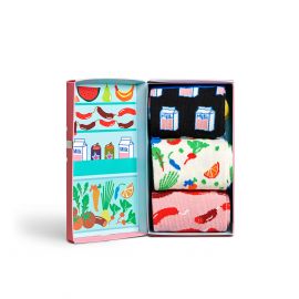 Happy Socks Gift Set Foodie - 3 Pack