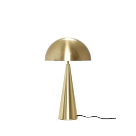 Hübsch Lamp Mushroom Table Tall Brass