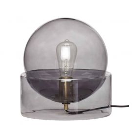 Hübsch Lamp Smoke Glass