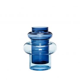 Hübsch Vase Inception Blue