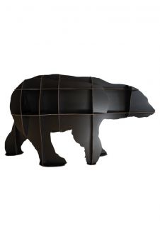 ibride Furniture Junior Bear Bookcase Black