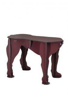 ibride Furniture Rex Dog Stool Amaranth