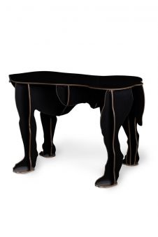 ibride Furniture Rex Dog Stool Black