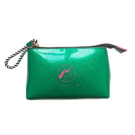 Inuwet Pouch Green Glitter Lily