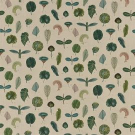 John Derian Fabric A Leaf Study Linen