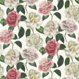 John Derian Fabric Camellia Folly Tuberose