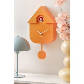 Karlsson Clock Cuckoo Orange