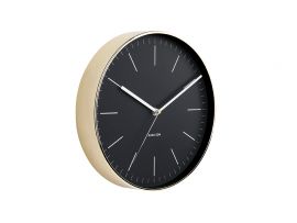 Karlsson Clock Minimal Black