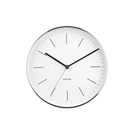 Karlsson Clock Minimal White 