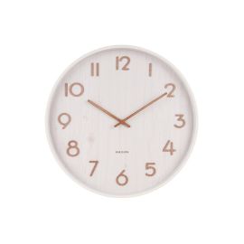 Karlsson Clock Pure White Medium