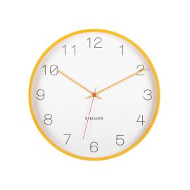 Karlsson Clock Joy Yellow