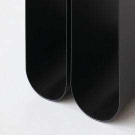 Kristina Dam Studio Curved Side Table Black