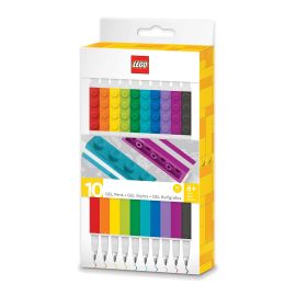 Lego Stationery Gel Pens 10 Pack
