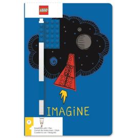 Lego Stationery Notebook & Pen Imagine