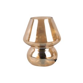 Leitmotive Table Lamp Vintage Amber