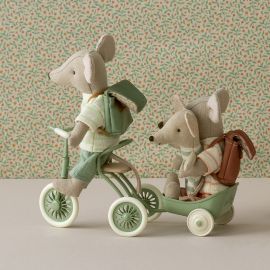 Maileg Mouse Tricycle Abri Green